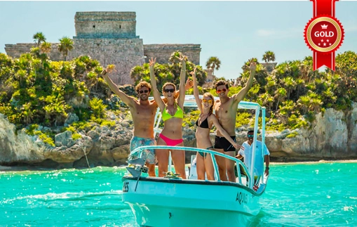 El mejor tour privado de Snorkeling en las ruinas Mayas de Tulum